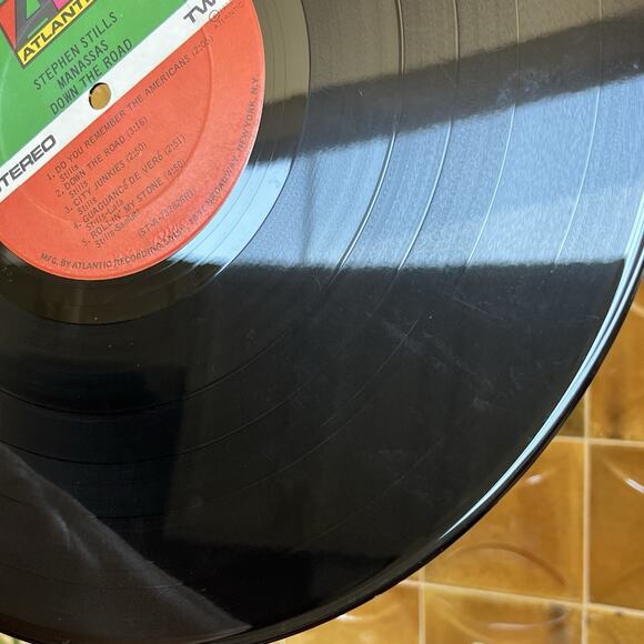 Stephen Stills Manassas Down The Road Vinyl LP 1973 Atlantic SD 7250 - Picture 11 of 13